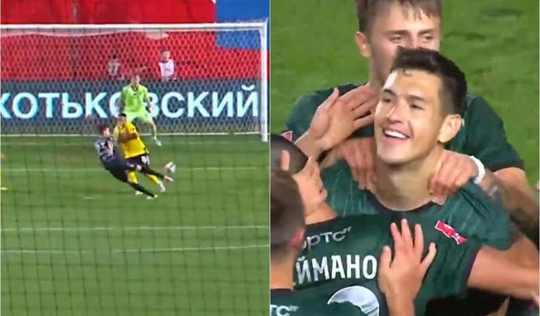 César Montes debuta con golazo en el futbol de Rusia
