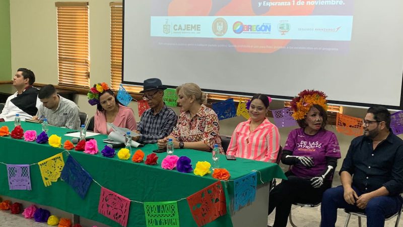 Invita Gobierno de Cajeme al 18 Festival de las Calacas