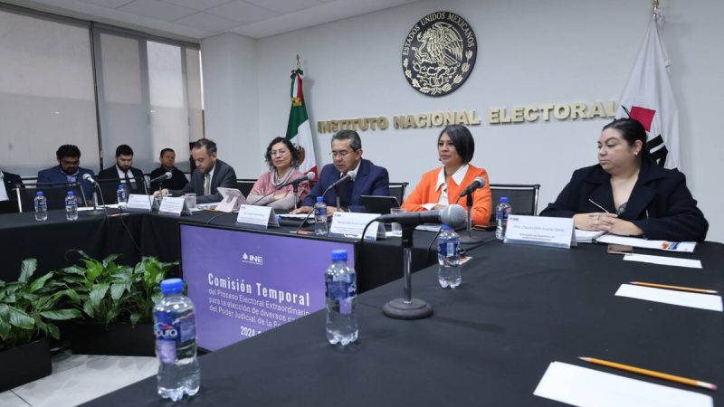 INE reactiva organización para la elección judicial de 2025
