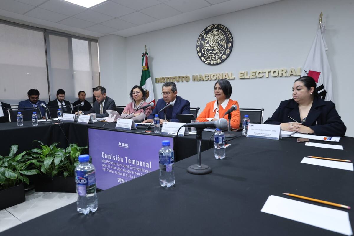 INE reactiva organización para la elección judicial de 2025