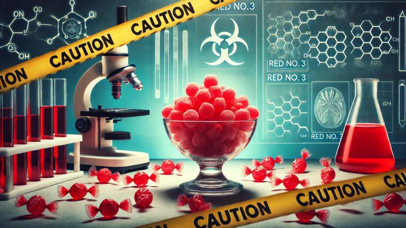 FDA prohíbe el colorante Rojo No. 3; COFEPRIS anuncia revisión en México