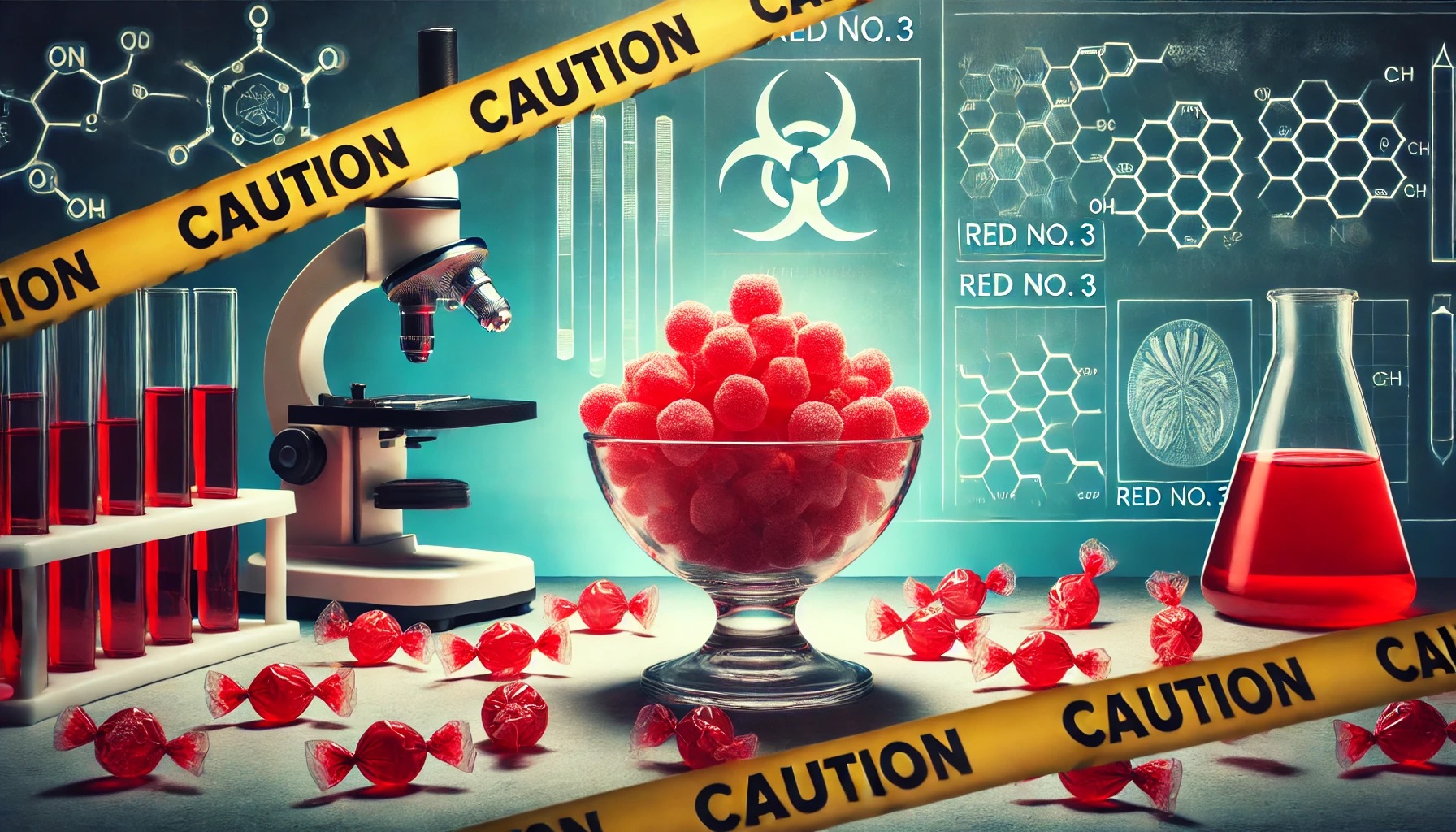 FDA prohíbe el colorante Rojo No. 3; COFEPRIS anuncia revisión en México