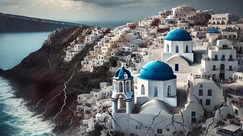Santorini en vilo: la isla griega sacudida por miles de sismos, pero sin erupción volcánica inminente