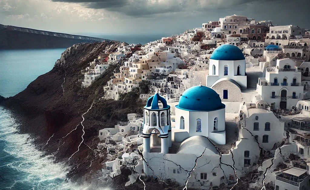Santorini en vilo: la isla griega sacudida por miles de sismos, pero sin erupción volcánica inminente