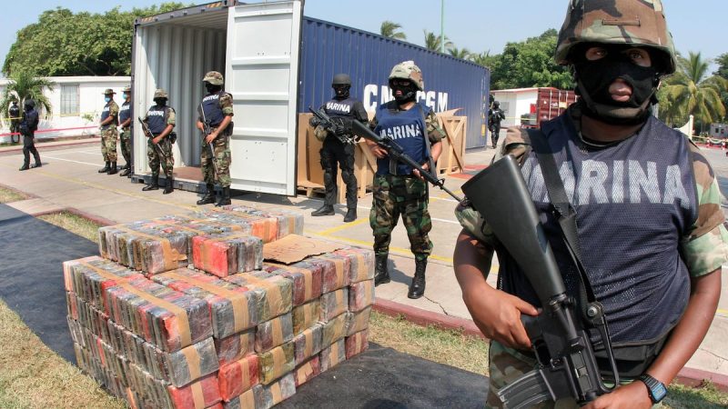 México intensifica operativos contra el narcotráfico en la frontera norte