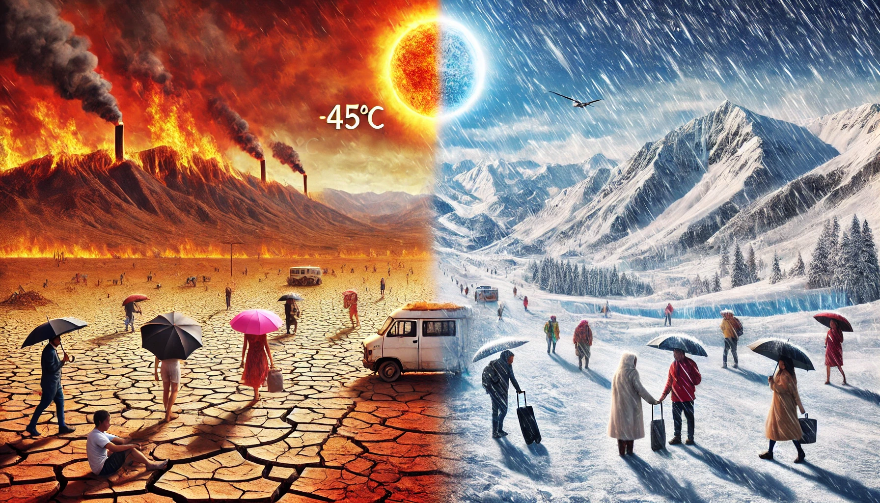 México enfrenta contrastes climáticos extremos durante el fin de semana
