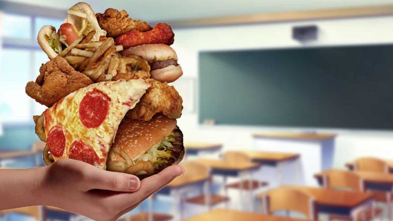 Adiós a la comida chatarra en las escuelas