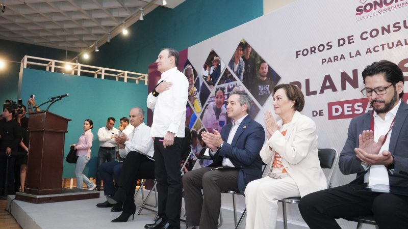 Ciudadanía participa en actualización del Plan Estatal de Desarrollo Sonora 2022-2027