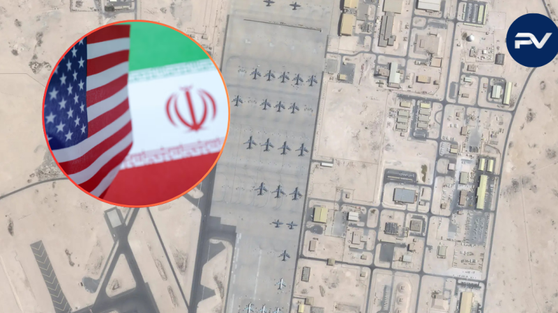 Irán lanza misiles contra una base de EE. UU. en Qatar