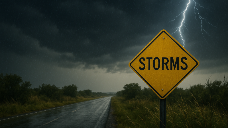 Aviso meteorológico en Sonora: tormentas, lluvia y viento ⚠️