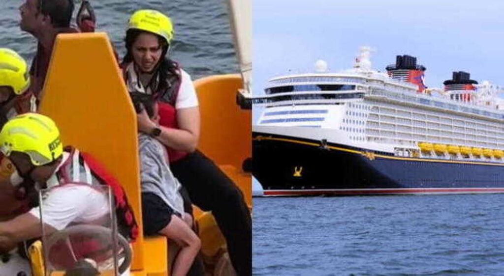 Heroico padre salta del Disney Dream para salvar a su hija